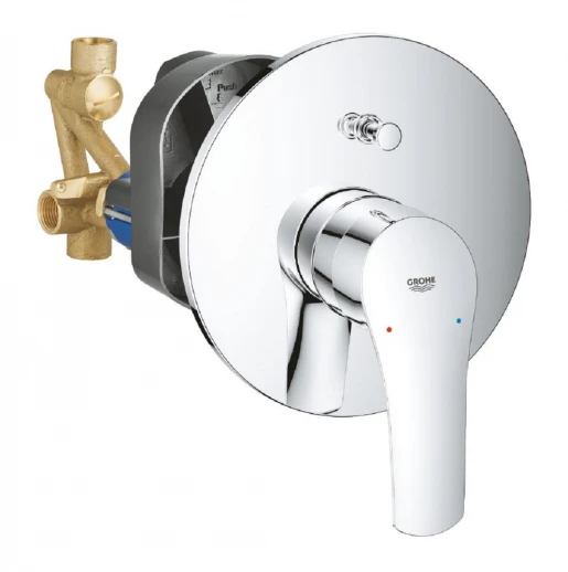 Основне Вбудований змішувач для душу Grohe Eurosmart хром 33305003