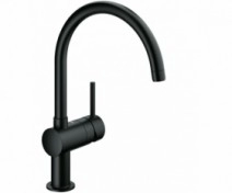 Смеситель для кухонной раковины GROHE MINTA черный 32917KS0