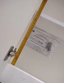 Детали Навесной шкафчик в ванную 60 см шириной Пик Пектораль SH-0260-P