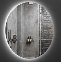 Дзеркало у ванну з сенсором руху 80 см StekloNova ІФА IFA 80W