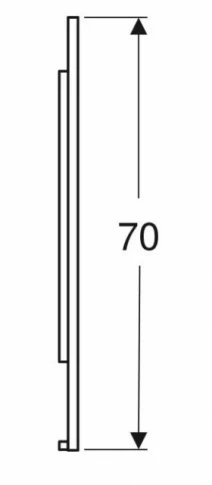 Размеры Зеркало в ванную 105 см шириной Geberit Option 502.784.00.1