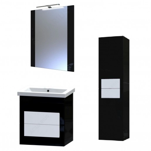 Основное Комплект мебели для ванной 60 см Аквариус SOFI 27790-27524-27609