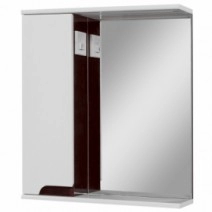 Небольшое зеркало в ванную 70 см ПИК Симпл ВЕНГЕ ДЗ1770ВL-LED