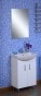 В интерьере тумба с зеркалом для ванной 60 см на ножках сансервис эконом 26344-26349 №1