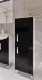 В интерьере Шкаф-пенал для ванной 33 см черно-белый ЮВЕНТА ТРЕНТО  TrnP-120R чорний